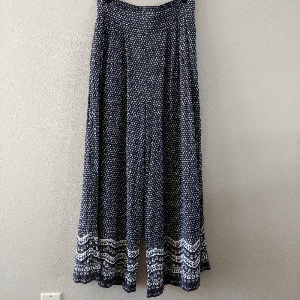 American Eagle Boho Palazzo Pants - Picture 1 of 8